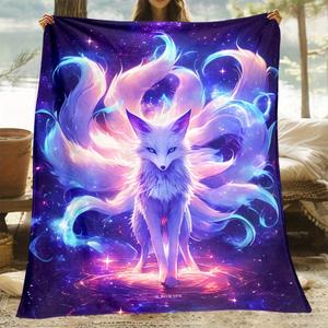 Warm Tabby Cat Nap Flannel <b>Blanket</b> Throw <b>Blanket</b> Nap <b>Blanket</b> Fade Resistant Lightweight for Home Office Nap Custom Print OEM ODM - Product Image 5