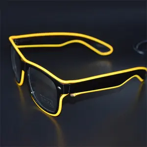 ダークネオンキッズグローグラスライトアップサングラスの卸売ノベルティギフト