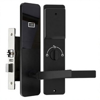 Cerradura de Hotel de Alta Calidad, Aleación de Aluminio, Inalámbrica, Inteligente, Control de Acceso con Tarjeta RFID, Cerradura Electrónica Ttlock para Hotel con TThotel