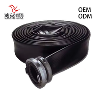 Tuyau d'incendie flexible en PVC Hong'an DN150 6 pouces 16 bars pour l'irrigation, le refoulement et le transfert d'eau – Support OEM/ODM professionnel
