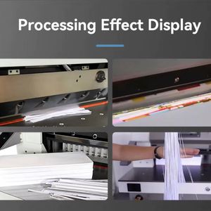 ST-6710L Factory Wholesale Automatic Paper Cutter Machine Programmed Paper Cutting Machine - Product Image 4