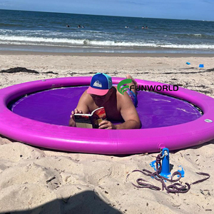 New PVC Hồ bơi bơm hơi nổi võng bền sunpad <span class=keywords><strong>Inflatable</strong></span> nước giường bơi hồ bơi Float - Product Image 4