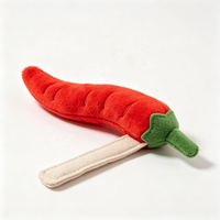 Jouet en peluche pour animaux de compagnie en forme de légume de jardin, en coton PP, personnalisable OEM, doux, durable, vente en gros, cadeau promotionnel, approvisionnement en vrac pour les amoureux des animaux