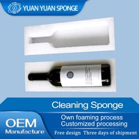 Inserts en mousse de polyuréthane YuanYuan EPE PU EVA pour bouteilles de vin, emballage pour verres à vin, boîtes d'échantillons avec découpes