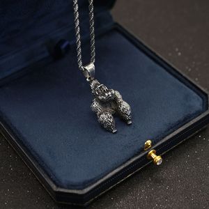 Vòng Cổ Mặt Dây Chuyền Hình Vua Khỉ Mặt Dây Chuyền Đười Ươi Mặt Dây Chuyền Hình Khỉ - Product Image 4