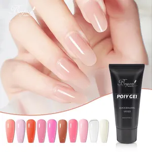 Sci Tùy Chỉnh 30Ml 60Ml Salon UV Gel Xây Dựng Móng Tay Nghệ Thuật Mở Rộng Acrylic Cứng Poly Gel Đánh Bóng