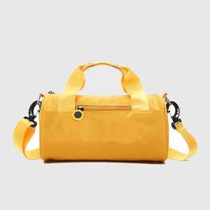 Bolsa de Gimnasio de Tela Oxford Impermeable y Resistente, Bolsa de Viaje Redonda Tipo Duffel, Bolso Deportivo Ligero de Hombro para Hombre - Product Image 3