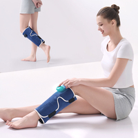 Masajeador de Pantorrillas Alphay con Compresión 6D y Masaje por Pulsos Eléctricos, Envoltura Portátil para Piernas para Asiento de Coche, Silla de Oficina y Sofá, Relajante