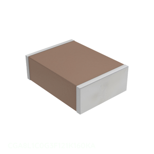 Distribuidor Autorizado CGA8L1C0G3F121K160KA 120 pF 1812 (4532 Métrico) CAP CER 120PF 3KV C0G 1812 Condensador Cerámico - Product Image 1