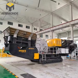 Monde trang trí công phu tùy biến OEM có sẵn điện thoại di động Crawler hàm Máy Nghiền max.200t/h công suất DC động cơ cao cho khai thác mỏ xây dựng - Product Image 5