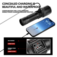 Lampe de travail multifonctionnelle, lampe de poche LED, torche portable et durable, économique pour le camping en plein air, la réparation, les situations d'urgence et l'usage quotidien