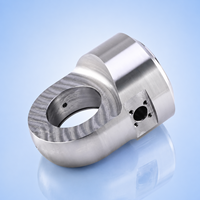 Support de fixation d'extrémité de vérin hydraulique en acier allié 42CrMo, usiné sur mesure par CNC, pour équipement de construction lourd