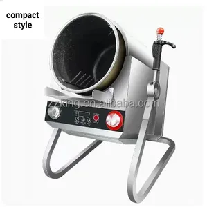 Fried Rice Machine Restaurant Kitchen Electric Automatic Stir Fry Machine Cooking Robot Rotating Fried Rice Robot Cooker