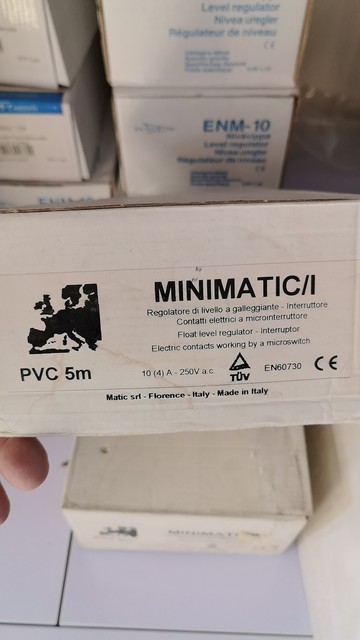 MINIMATIC/I Float Level Switch, Italy Matic Original, P