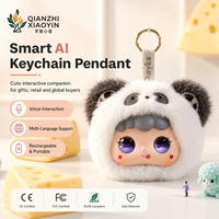 Ours en peluche interactif AI Kumma F-201 prêt à être expédié, alimenté par GPT, jouet parlant pour enfants, compagnon IA, animal en peluche noir et marron
