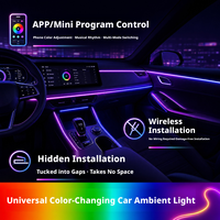Kit d'éclairage d'ambiance LED NOVKIR Symphony pour BMW Série 3 et 4 (F30, F31, F32, F33, F36) – Bande acrylique pour intérieur, lampe d'ambiance 12V 6W