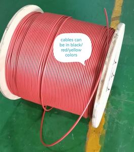 6/8/12 Core G652D G655 kabel serat optik lapis baja Aluminium selubung HDPE GYTA untuk pipa saluran langsung kabel optik terkubur - Product Image 6