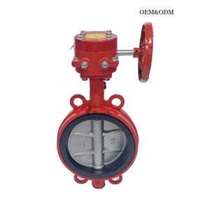 Valvola a <span class=keywords><strong>Farfalla</strong></span> XiangFa con Segnale di Stato DN150 in Ghisa Sferoidale PN16 Azionata a Ingranaggi per Antincendio con Feedback Flessibile - Product Image 2