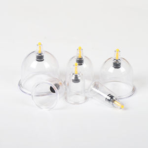 Passen Sie Silikon-Vakuum-Saugnäpfe an. Myo fascial Massage Facial Cupping - Product Image 2