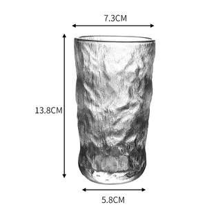 Verre à whisky et à vin en cristal SQ94, nouveau modèle, réutilisable, style japonais, pour boissons et eau, vente en gros - Product Image 2