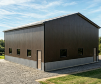 Atelier de transformation, entrepôt préfabriqué, conception de bâtiment en structure métallique, prix de l'entrepôt en structure métallique, construction d'entrepôt