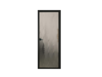 Porte intérieure moderne en bois d'aluminium insonorisée caractéristiques étanches à l'humidité conception à montage encastré maison hôpital salle de bain chambre sous-sol