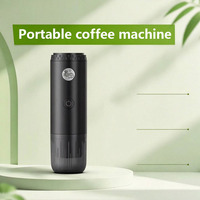 Mesin Kopi Semi-Otomatis Elektrik Mini Prancis Stainless Steel USB Portabel OEM Espresso Coffee Car Harga Pabrik