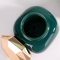 Pot en verre cosmétique personnalisé de 230 ml, design unique, avec couvercle en aluminium, pour crème pour le visage, crème pour le corps, emballage pour soins de la peau