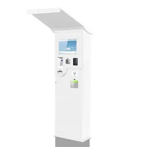 Automatic Ticket Dispenser RFID Reader Car Parking System With Self-service Payment Machine