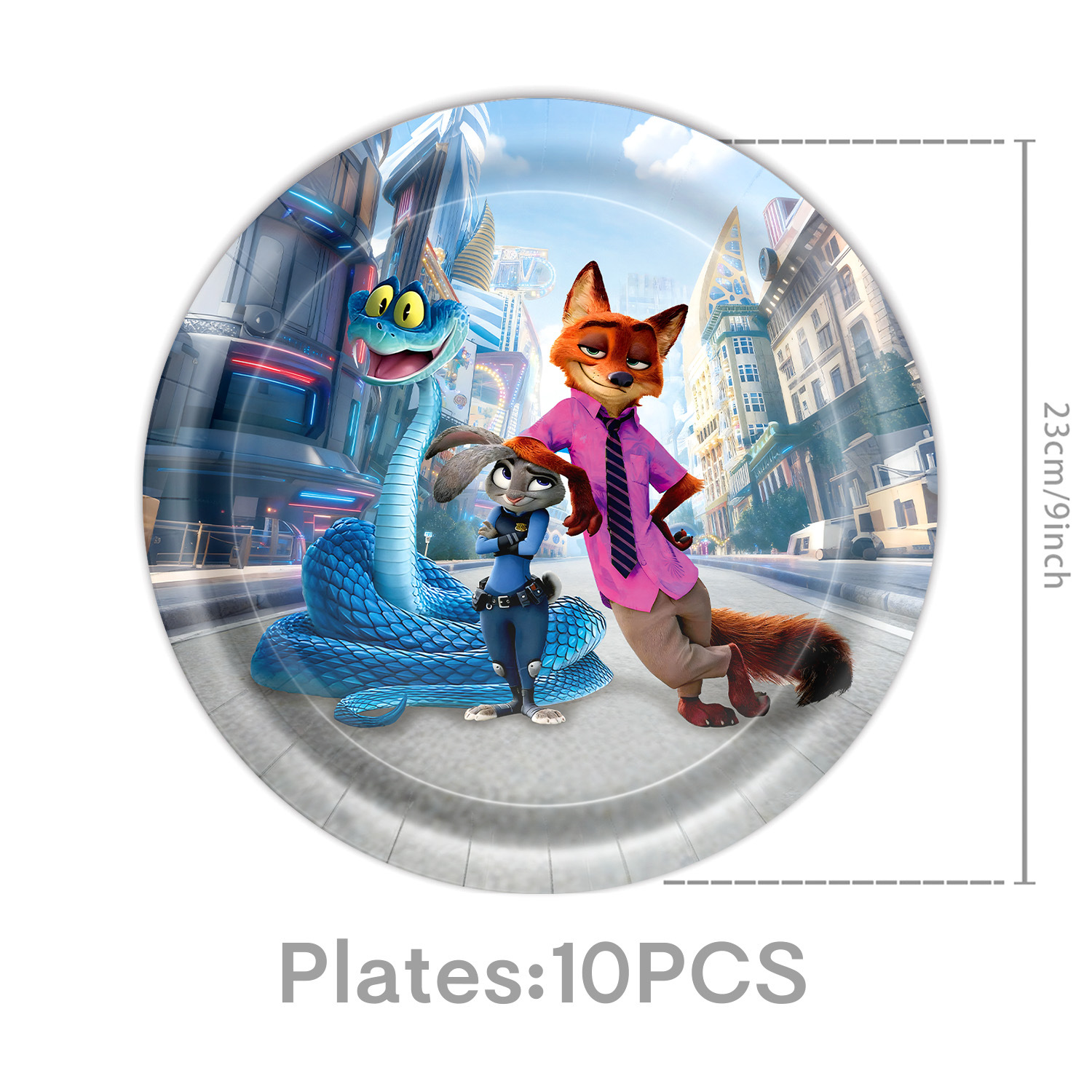 9 pouces 10 pièces