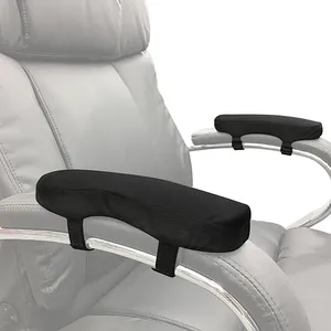 Cojín de reposabrazos de espuma viscoelástica al por mayor, alfombrilla de rebote para silla, almohada de descanso para codos, almohadillas para reposabrazos, fundas para sillas de oficina y hogar - Product Image 6