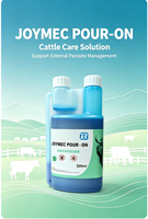 Solution Ivermectine Vétérinaire à Verser – Application Facile – Liquide Antiparasitaire pour le Vermifugation Totale des Animaux d'Élevage