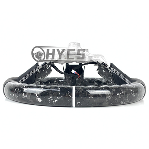 พวงมาลัยคาร์บอนไฟเบอร์ตกแต่งภายในรถยนต์สำหรับ <span class=keywords><strong>Ford</strong></span> <span class=keywords><strong>Mustang</strong></span> <span class=keywords><strong>GT</strong></span> <span class=keywords><strong>500</strong></span> Shelby 2015 2016 2017 2018 2019 <span class=keywords><strong>2020</strong></span> 2021 2023 2022 - Product Image 5