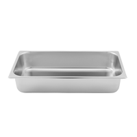 Cuisine Restaurant Ustensiles Hôtel Buffet 1/1 Taille En Acier Inoxydable Standard Conteneur De Stockage Des Aliments GN Pan