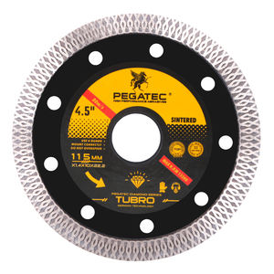 4,5 Zoll 115mm Mesh Turbo Diamant Sägeblatt Disco Diamant Schneid scheibe für Porzellan fliesen Keramik Granit Marmor - Product Image 3