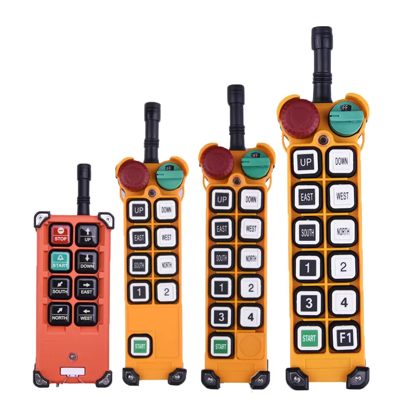 Pump Wireless Remote Control F21-E1B 1 Transmitters + 1 Receiver Wireless Crane With Radio Remote Control