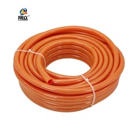 Tuyau tressé en PVC, tube flexible renforcé pour le transfert d'eau, d'air et de liquides
