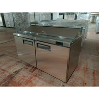 Réfrigérateur commercial, table de préparation de sandwichs, comptoir à pizzas, armoire réfrigérée, table de préparation de sandwichs