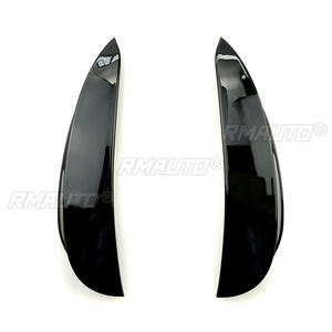 Cubierta de Ventilación de Aire para Parachoques Delantero de Coche, Aspecto Negro Brillante/Carbono, para Mercedes-Benz Clase E W213 E43 E53 AMG 2016-2019, Estilo Automotriz - Product Image 2