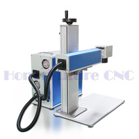 Machine d'impression intelligente et abordable de logo 3D 20W 30W Machine de marquage des métaux au laser à fibre anti-contrefaçon