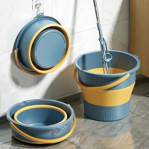 Folding <b>Bucket</b> <b>Plastic</b> 5L 10L 17L Thickened Portable For Washing Feet Outdoor Car Fishing Dormitory Laundry - Product Image 1
