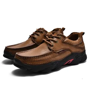 2022 Venda Quente Moda reunião de negócios Couro Genuíno Estilo Elegante Top Quality Slip-on Homens De Negócios Formais Vestido Oxford Sapatos