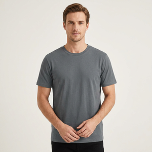 Camiseta Deportiva Personalizada con Logotipo para Hombre, Corte Ajustado, para Gimnasio, Culturismo, Ropa Deportiva, Camiseta de Fitness Lisa, Fabricante Mayorista OEM - Product Image 1