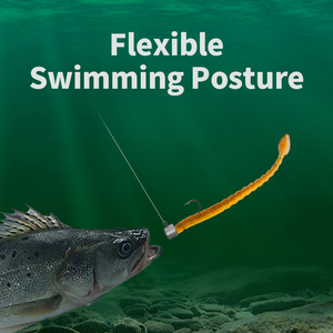 Chilent nổi mồi mềm với đuôi lá thích hợp cho tất cả các loại câu cá chất lượng tốt kết hợp linh hoạt và ứng dụng - Product Image 5