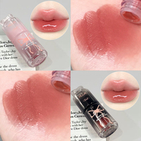 Gloss à lèvres imperméable mignon effet miroir haute brillance ultra hydratant mini rouge à lèvres liquide effet verre