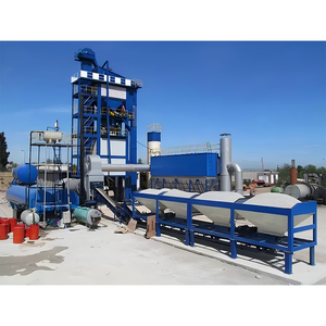 Fabricants d'usines d'asphalte stationnaires 80-100 Usine de bitume de type forcé à chaud - Product Image 4