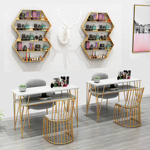 2025 New Hot-Selling Exclusive Beauty Salon Light Luxury Professional Manicure <b>Table</b> <b>Nail</b> Technician <b>Nail</b> Living Room Bedroom - Product Image 5