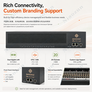 Châssis de ferme de 20 cartes pour cartes mères S8 S9 S10 S20 S21 S22, boîtier de contrôle double mode WIFI + OTG - Product Image 6