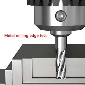 เครื่องกัดสี่ใบมีดสำหรับเหล็กกล้า45 A3และเหล็กกล้าเครื่องมือที่เชื่อถือได้ - Product Image 3