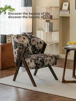 Fauteuil simple en velours nordique, mobilier de maison, fauteuil de salon et chambre à coucher, fauteuil vintage, petit canapé minimaliste